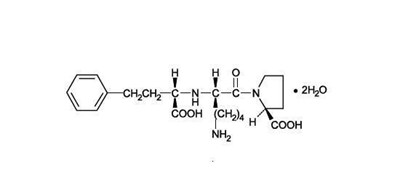 Structure (Lisinopril Chemical Struct)